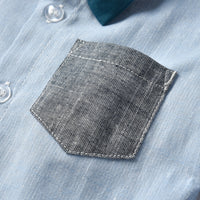 Load image into Gallery viewer, 2 Pieces Set Baby Kid Boys Birthday Color-blocking Bow Shirts And Solid Color Pants Wholesale 23041124
