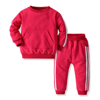 Load image into Gallery viewer, 2 Pieces Set Baby Kid Boys Striped Tops And Pants Wholesale 23041126

