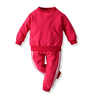 Load image into Gallery viewer, 2 Pieces Set Baby Kid Boys Striped Tops And Pants Wholesale 23041126
