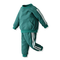 Load image into Gallery viewer, 2 Pieces Set Baby Kid Boys Striped Tops And Pants Wholesale 23041126

