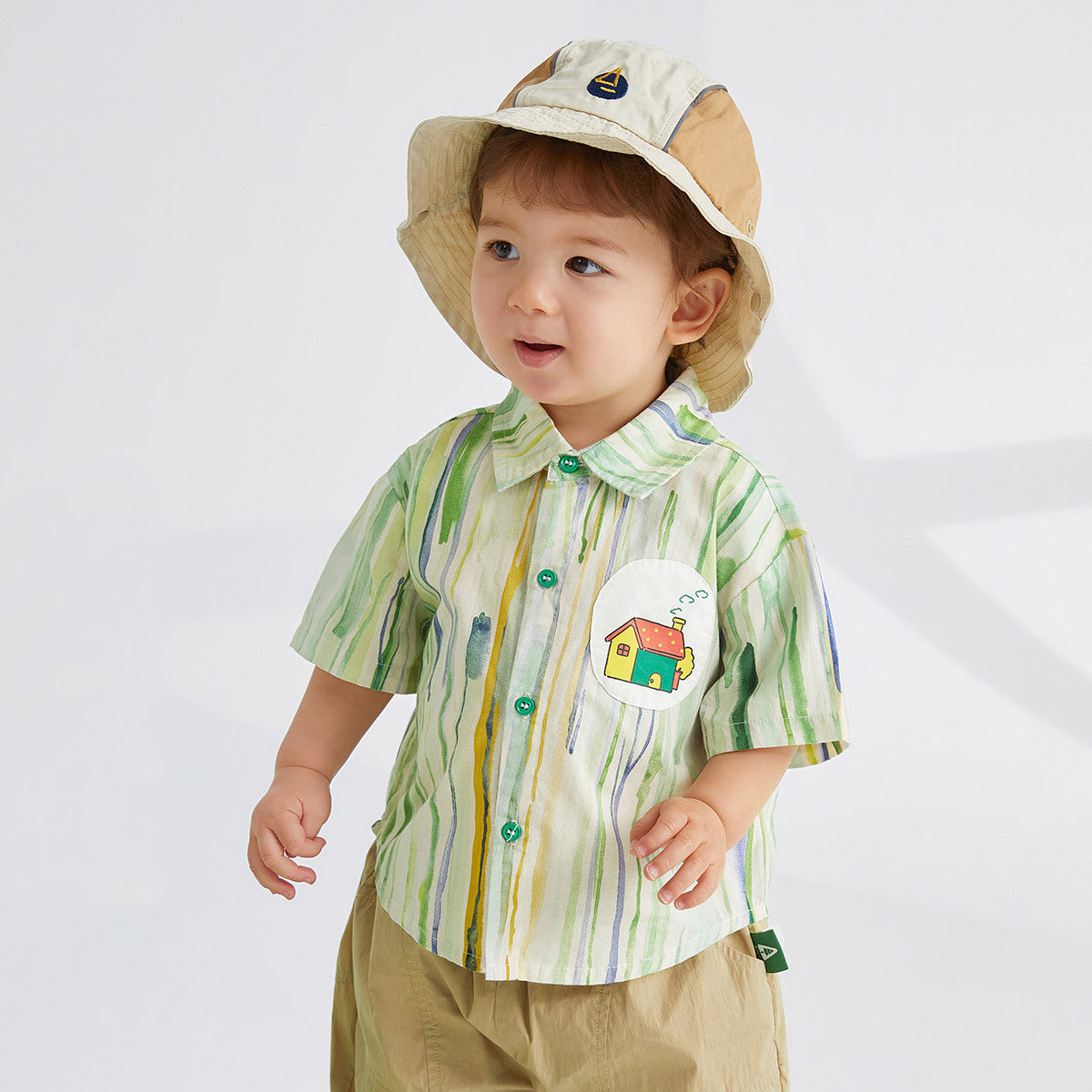 Baby Kid Boys Print Shirts Wholesale 230411274