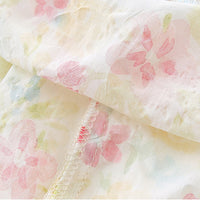 Load image into Gallery viewer, Baby Girls Flower Embroidered Print Rompers Wholesale 230411279

