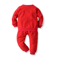 Load image into Gallery viewer, 2 Pieces Set Baby Kid Boys Sports Striped Tops And Pants Wholesale 23041128
