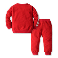 Load image into Gallery viewer, 2 Pieces Set Baby Kid Boys Sports Striped Tops And Pants Wholesale 23041128
