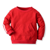 Load image into Gallery viewer, 2 Pieces Set Baby Kid Boys Sports Striped Tops And Pants Wholesale 23041128
