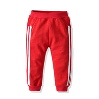 Load image into Gallery viewer, 2 Pieces Set Baby Kid Boys Sports Striped Tops And Pants Wholesale 23041128
