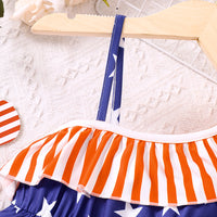 Load image into Gallery viewer, Baby Kid Girls Star Rompers Wholesale 230411294
