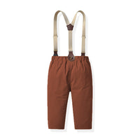 Load image into Gallery viewer, 2 Pieces Set Baby Boys Solid Color Bow Rompers And Jumpsuits Wholesale 230411299
