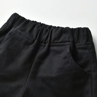 Load image into Gallery viewer, 3 Pieces Set Baby Kid Boys Birthday Party Bow Print Shirts And Solid Color Vests Waistcoats And Pants Wholesale 23041130
