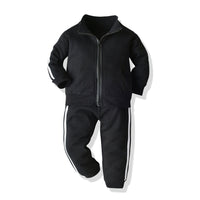 Load image into Gallery viewer, 2 Pieces Set Baby Kid Boys Striped Jackets Outwears And Pants Wholesale 23041131
