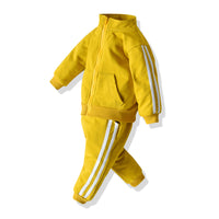 Load image into Gallery viewer, 2 Pieces Set Baby Kid Boys Striped Jackets Outwears And Pants Wholesale 23041131
