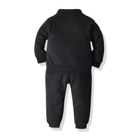 Load image into Gallery viewer, 2 Pieces Set Baby Kid Boys Striped Jackets Outwears And Pants Wholesale 23041131
