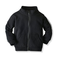 Load image into Gallery viewer, 2 Pieces Set Baby Kid Boys Striped Jackets Outwears And Pants Wholesale 23041131
