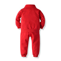 Load image into Gallery viewer, 2 Pieces Set Baby Kid Boys Striped Jackets Outwears And Pants Wholesale 23041131
