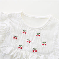 Load image into Gallery viewer, Baby Girls Fruit Print Rompers Wholesale 230411312

