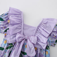 Load image into Gallery viewer, Baby Girls Flower Print Rompers Wholesale 230411313
