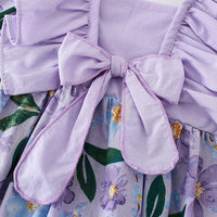 Load image into Gallery viewer, Baby Girls Flower Print Rompers Wholesale 230411313
