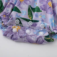 Load image into Gallery viewer, Baby Girls Flower Print Rompers Wholesale 230411313
