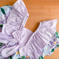 Load image into Gallery viewer, Baby Girls Flower Print Rompers Wholesale 230411313
