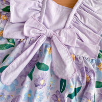 Load image into Gallery viewer, Baby Girls Flower Print Rompers Wholesale 230411313
