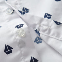 Load image into Gallery viewer, 3 Pieces Set Baby Kid Boys Birthday Bow Print Shirts And Solid Color Vests Waistcoats And Pants Wholesale 23041132
