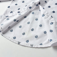 Load image into Gallery viewer, 3 Pieces Set Baby Kid Boys Birthday Bow Print Shirts And Solid Color Vests Waistcoats And Pants Wholesale 23041132
