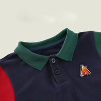 Load image into Gallery viewer, Baby Kid Boys Color-blocking Polo Shirts Wholesale 230411347
