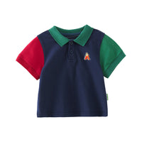 Load image into Gallery viewer, Baby Kid Boys Color-blocking Polo Shirts Wholesale 230411347
