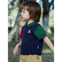 Load image into Gallery viewer, Baby Kid Boys Color-blocking Polo Shirts Wholesale 230411347
