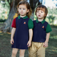 Load image into Gallery viewer, Baby Kid Boys Color-blocking Polo Shirts Wholesale 230411347
