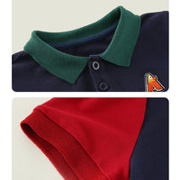 Load image into Gallery viewer, Baby Kid Boys Color-blocking Polo Shirts Wholesale 230411347
