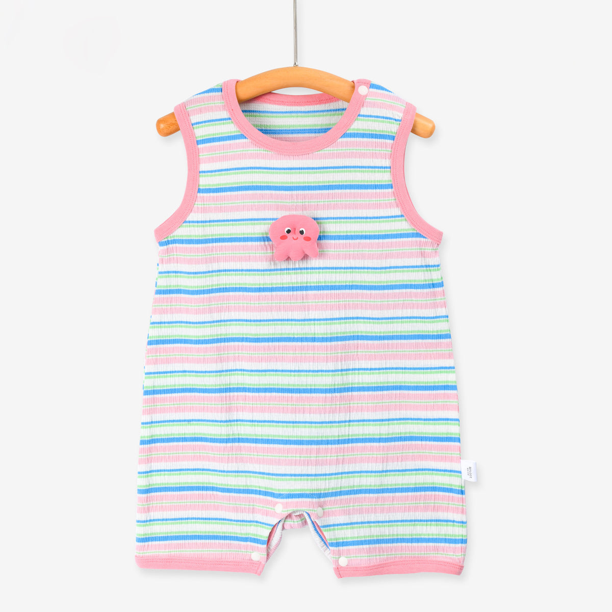 Baby Girls Striped Rompers Wholesale 230411368