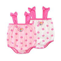 Load image into Gallery viewer, Baby Girls Flower Print Rompers Wholesale 230411390
