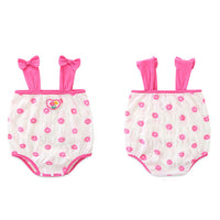 Load image into Gallery viewer, Baby Girls Flower Print Rompers Wholesale 230411390
