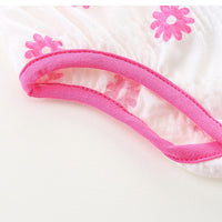 Load image into Gallery viewer, Baby Girls Flower Print Rompers Wholesale 230411390
