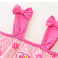 Load image into Gallery viewer, Baby Girls Flower Print Rompers Wholesale 230411390
