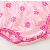 Load image into Gallery viewer, Baby Girls Flower Print Rompers Wholesale 230411390
