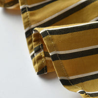 Load image into Gallery viewer, 2 Pieces Set Baby Kid Boys Striped Bow Shirts And Solid Color Jumpsuits Wholesale 23041140
