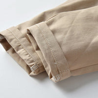 Load image into Gallery viewer, 2 Pieces Set Baby Kid Boys Striped Bow Shirts And Solid Color Jumpsuits Wholesale 23041140
