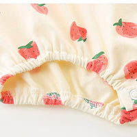 Load image into Gallery viewer, Baby Girls Fruit Print Rompers Wholesale 230411410

