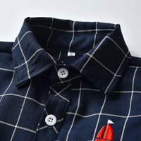 Load image into Gallery viewer, Baby Kid Boys Checked Jumpsuits Wholesale 23041143
