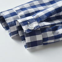 Load image into Gallery viewer, 2 Pieces Set Baby Kid Boys Checked Bow Shirts And Solid Color Pants Wholesale 23041146
