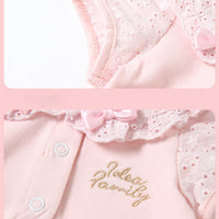 Load image into Gallery viewer, Baby Girls Letters Embroidered Rompers Wholesale 23041158
