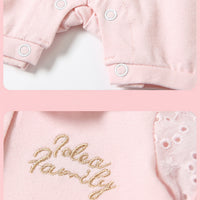 Load image into Gallery viewer, Baby Girls Letters Embroidered Rompers Wholesale 23041158
