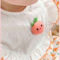 Load image into Gallery viewer, Baby Girls Fruit Print Rompers Wholesale 23041160
