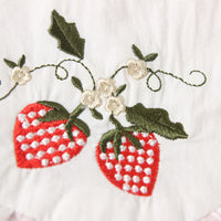 Load image into Gallery viewer, Baby Girls Fruit Checked Embroidered Rompers Wholesale 23041161
