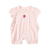 Load image into Gallery viewer, Baby Girls Fruit Embroidered Rompers Wholesale 23041162
