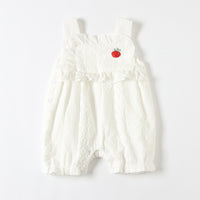 Load image into Gallery viewer, Baby Girls Fruit Embroidered Rompers Wholesale 23041163
