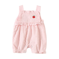 Load image into Gallery viewer, Baby Girls Fruit Embroidered Rompers Wholesale 23041163
