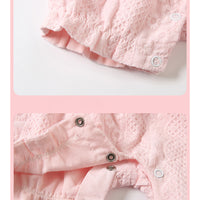 Load image into Gallery viewer, Baby Girls Fruit Embroidered Rompers Wholesale 23041163
